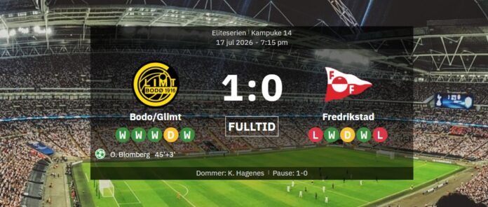 Bodø Glimt Fredrikstad