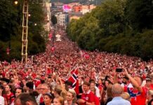 Engelsk storavis mektig imponert over Norges spektakulære feiring!