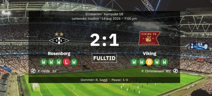 Rosenborg mot VIking